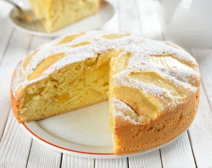 Magnifique gâteau aux pommes
