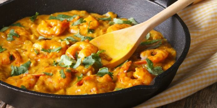 Poêlée de crevettes