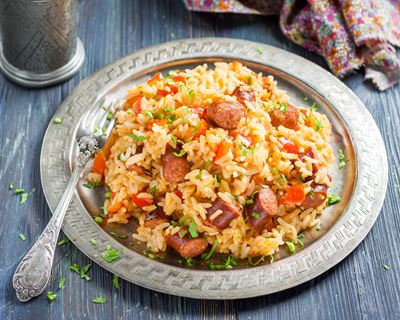 riz-aux-saucisses