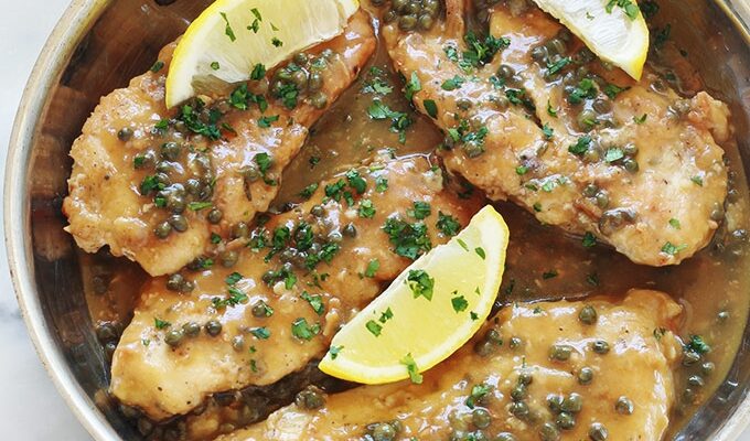Poulet piccata Poulet piccata