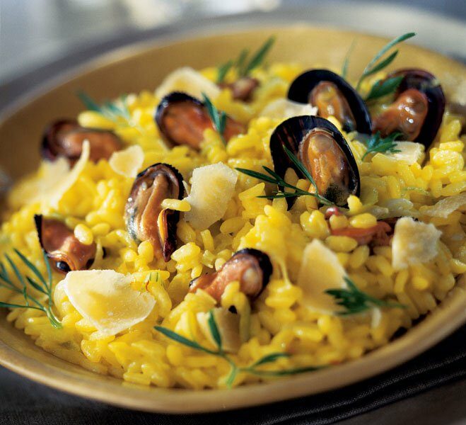 Risotto aux moules Risotto aux moules