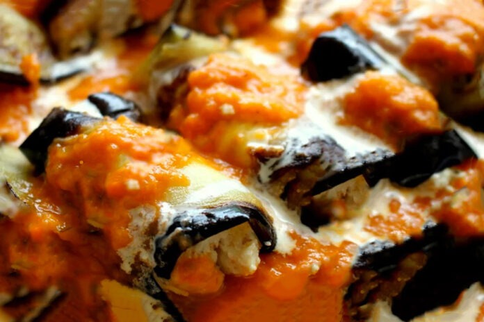 Aubergines au four ail et parmesan Aubergines au four ail et parmesan