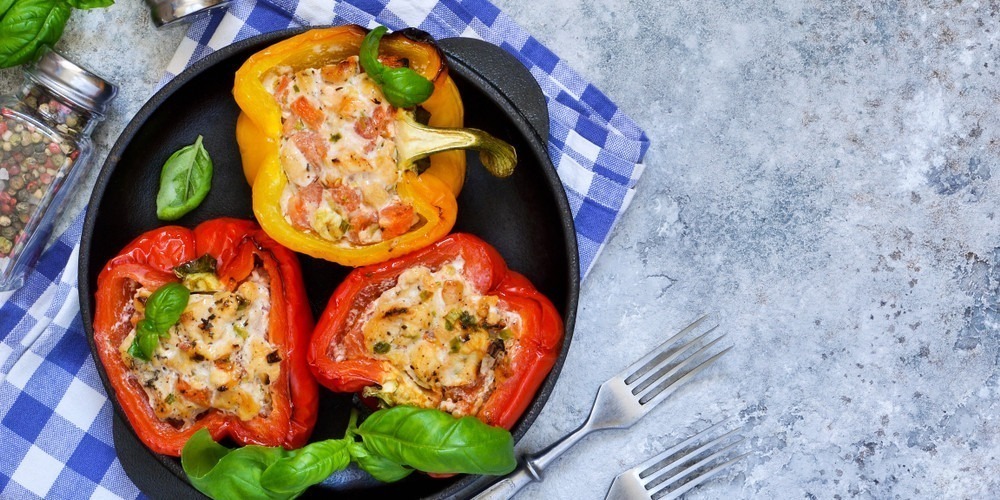 Poivrons farcis - Recettes Italiennes