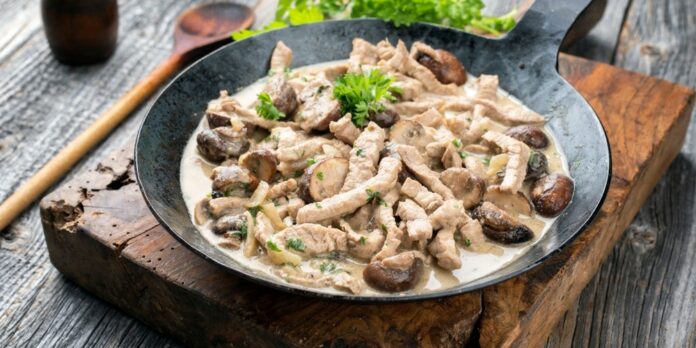 Ris de veau aux champignons Ris de veau aux champignons