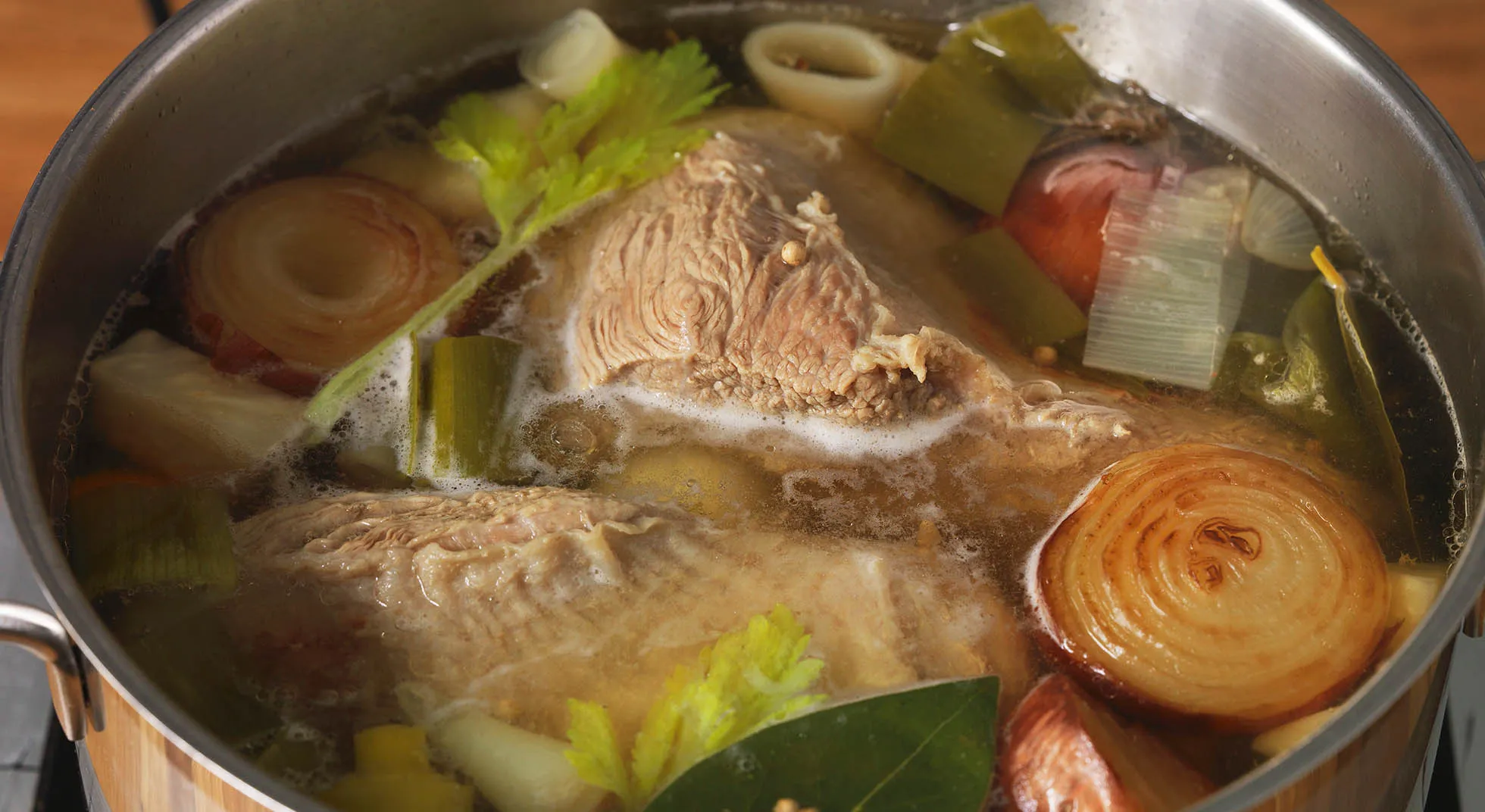 Bouillon de viande, la recette classique Recettes Italiennes
