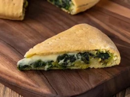 Focaccia farcie aux herbes Focaccia farcie aux herbes